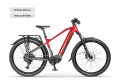Rower elektryczny Ecobike RX 600 SUV Red