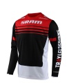 Jersey Troy Lee Designs Sprint Formula Sram RedBlack