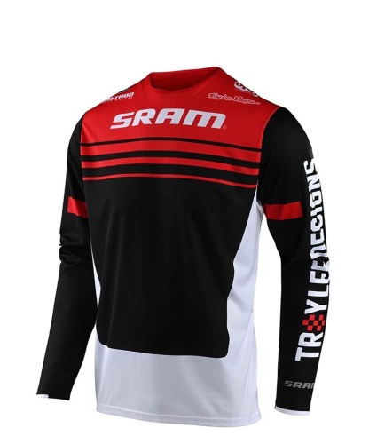 Jersey Troy Lee Designs Sprint Formula Sram RedBlack