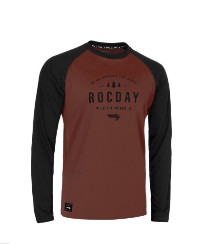 Jersey Rocday Patrol Czarny-Czerwony